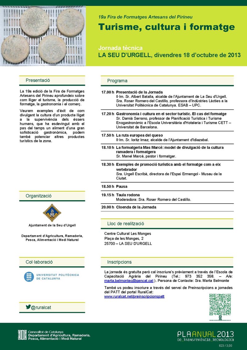 J. Tecnica Fira formatges artesans 2013